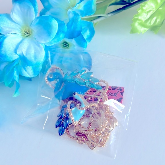 Betsey Johnson Style Necklace Flamingo Crystal Pendant Chain - Picture 16 of 16